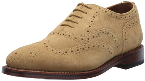 Allen Edmonds Herren Hendrix Oxford, Pale Ochre Leather, 44.5 EU