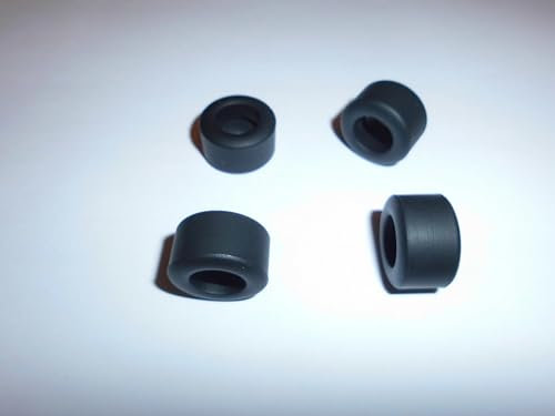 SSC TYRES 2 Vorder- und 2 Hinterreifen I Typ für Slotautos, 11 mm breit, Super Grip, kompatibel mit Scalextric, ab 2 Jahren, Uni, Slotcar-Reifen