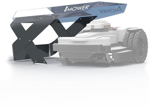 Idea Mower garage per robot tagliaerba Mobius compatibile con Ambrogio Elite, copertura contro le intemperie in policarbonato
