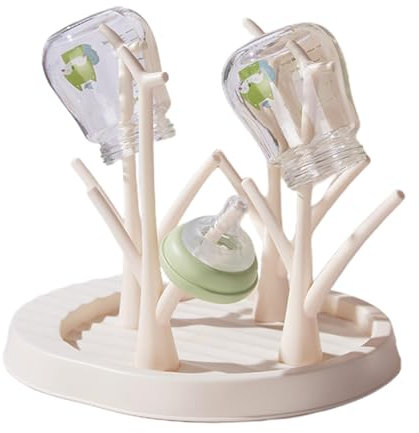 Flaschenregal Trockner | Babyflaschenhalter mit Baum-Design | Baumförmiges Flaschentrocknergestell | Platzsparender Flaschenhalter für Babyflasche
