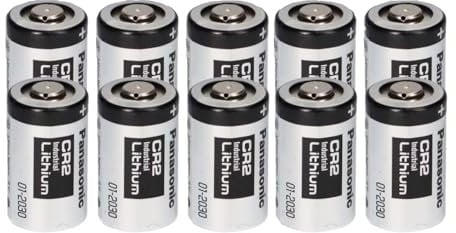 10er Pack CR2 / CR17355 3V Lithium Hochleistungs- Batterie für professionelle Anwendungen - Neueste Kraftmax Generation