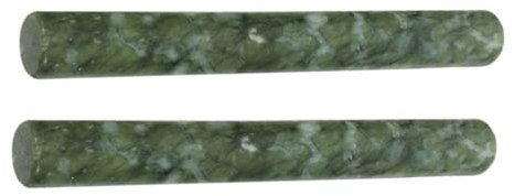 OKUMEYR 2pezzi Mattarello in Marmo Naturale Antiaderente Per Impasto Per Pizza Pasta e Gnocchi Fai Da Te Per Tutti i Tipi Di Impasto