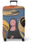 wxlmom Kofferschutzhülle S Mona Lisa Waschbar,Suitcase Cover Für Kinder Und Erwachsene,Elastischer Spandex-Koffer-Protector,Koffer-Abdeckungen