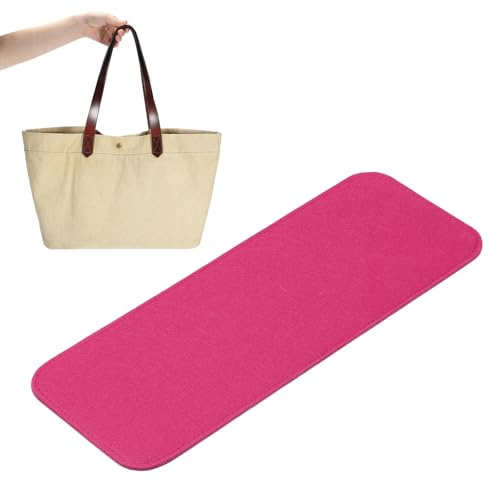 PATIKIL Formador De Base De Fieltro 14x5 Pulgadas Fuchsia | Insertar Tablero Forro De Bolso Formador De Fondo De Bolsa Esquina Arco, Para Bolsos De Mano Bolso Bandolera Mochila