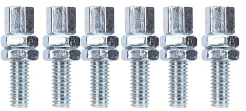 Kit à Vis Creuse M6 6PCS - Écrou en Alliage en Acier à Haute dureté pour Moto, VTT et KART GO