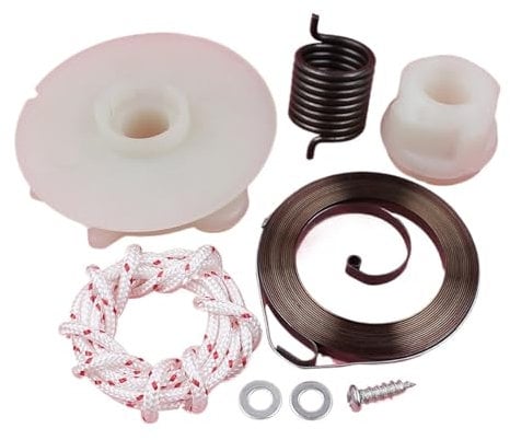 LAERNPU Rewind Starter Pulley Spring Hub Rope Repair Kit For Husqvarna 137 142 E 235 236 240 E Chainsaw Parts Garden Tool Parts