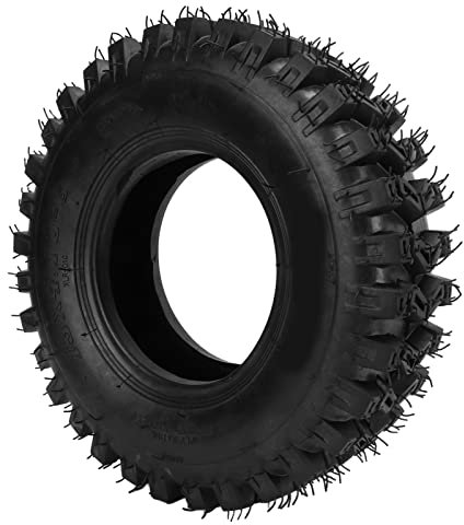 Pneumatici 13x4.10‑6, gomma butilica, adatti per go kart, quad, mini moto, motocoltivatori, spazzaneve, carriole, trattorini da giardino, 47 cc e 49 cc.