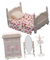 Totority 1 Satz Schlafzimmermöbel Realistisches Puppenhaus Zubehör für DIY Puppenhaus Dekoration mit Kommode Bett und Mehr für Kreative Spielwelten