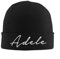 EIILBEIS Unisex Schutz Hüte Adele Logo Beanie Hüte Adele In Tour 2024 August Casual Caps Männer Frauen Gym Strickmütze Herbst Winter Design Elastische Beanie Mütze Outdoor Geschenke