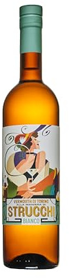Strucchi Bianco White Vermouth | Complex Italian Aperitivo | Sweet and Refreshing Italian Vermouth Infused with Hand-Selected Botanicals & Herbs | 75cl, 16% ABV