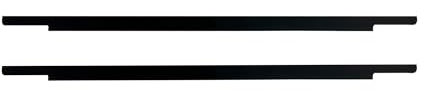 FTDLCD® 2 piezas 13 pulgadas frontal pantalla LCD logotipo bisel de cristal para MacBook Pro A2338 2020 2022 gris/plata