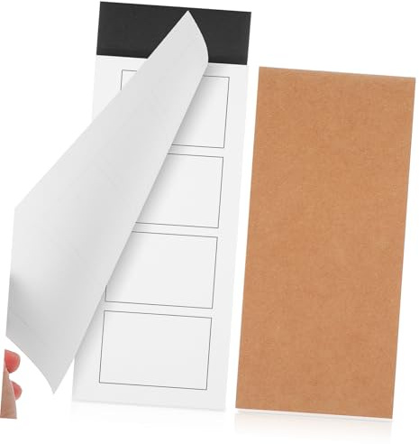 Parliky 2 Stück Notizblöcke aus Kartonpapier Stylische Schreibunterlagen für Büro und Klassenzimmer