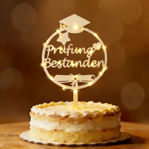 Seutgjie Prüfung Bestanden Tortendeko Graduation Deko