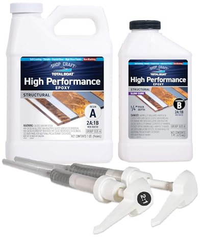 TotalBoat 2 : 1 Haute Performance époxy Kits, Quart