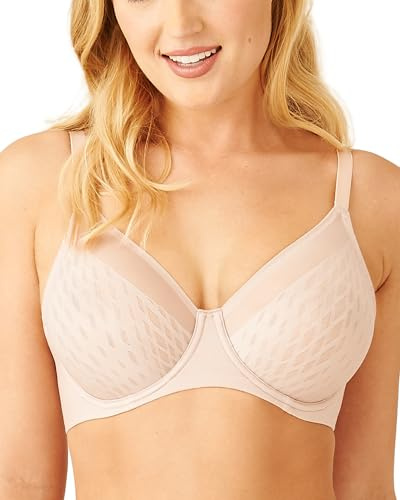 Wacoal Women's Elevated Allure Underwire Bra Full Coverage, Rose Dust, 38F