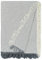 Martina Home Foulard Polyvalent Spiga, 80% Coton, 20% Polyester, Brut/Gris 180L x 130 W