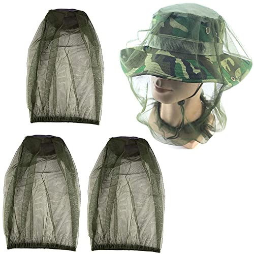 ENYACOS moskitonetz Kopf, Moskito Kopfnetz mit Tragetasche, größtes Moskito Kopfnetz, Insektenschutzhut, Weicher Mückenschutz für Alle Naturliebhaber mit Tragetasche, Keine Chemikalien