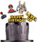 J&M DECO Personalisierte Kuchendeko mit Gaming-Motive - Originelles Geschenk für Geburtstag - Topper für Torten, Cupcake oder Muffins zum Geburtstagsparty - Gamer Party Cake Deko-Set