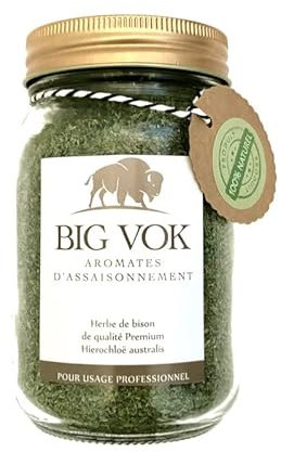 OGONA Herbe de bison culinaire BIG VOK (format professionnel 60g)