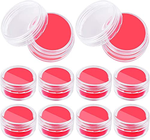 FFWHKON 20Pcs Diamond Art Glue for DIY Diamond Art Painting Crafts, 10 Bottles with Storage Box, Clear Clay, High Viscosity, Waterproof, Strong and Sticky