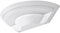 max K O M F O R T Maxkomfort LED Aussenleuchte halb rund Wand-leuchte Wandlampe Flurleuchte Fluter 10W weiß modern IP54 SETA
