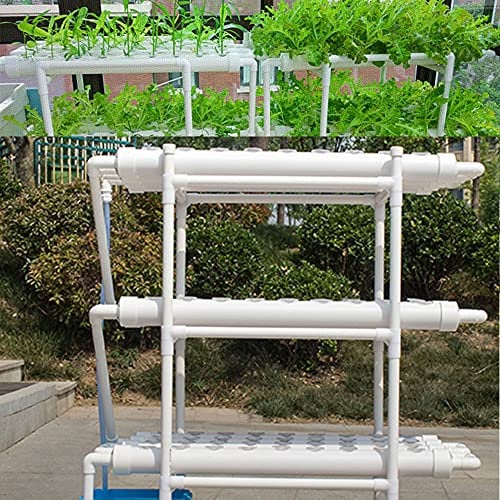 Hydrokultur Pflanze Websites Horizontale GemüSe Wachsenden Vertikale Hydroponische Site Wachsen Anlage Pflanzen KräUter Blumen Und Samen Garten Terrasse BewäSserung Wachsend Keimungsset 3Layer