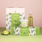 Blancrème - Coffret Cadeau 3 soins Visage Thé Vert Concombre: Gelée Micellaire, Exfoliant Visage, Masque visage, jusqu'a 98% d'ingrédients d'origine naturelle - Made in France