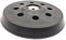 Ø 125 mm piastra di supporto in velcro duro per Metabo SXE 325 Intec/SXE 425 TurboTec/SXE 450 TurboTec/SXE 3125, piatto abrasivo