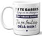 DECOHO - Mug en céramique blanc personnalisé - Design humoristique pour départ collègue - Cadeau départ retraite - - 33 cl, Céramique - Imprimé en France - Blanc
