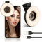 YZOuOZY 37mm Macro Lens for iPhone and Android with Mini Clip Ring Light