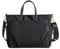 Anopo Laptop Handstache Computer Tote Tasche für Arbeit mit Trolley-Hülle Wasserdicht Shopper Umhängetasche Damen Herren 15 Zoll Schwarz