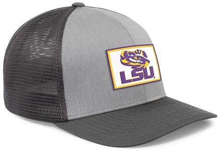 Pacific Headwear Unisex-Erwachsene LSU Tigers Fusion Trucker Cap Verschluss, Haupt, Large