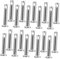 Gadpiparty Magnetischer Nagelfeger 20St Stift bolzen mit Loch Einloch- rostfreie metrische Gabelbolzen Dübel bolzen aus Edelstahl bolzen mit einem Loch Rostfreier Stahl U-Clip