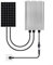 Micro onduleur efficace et compact MPPT Smart Micro PV 500W600W700W, couleur grise (T500-500W)