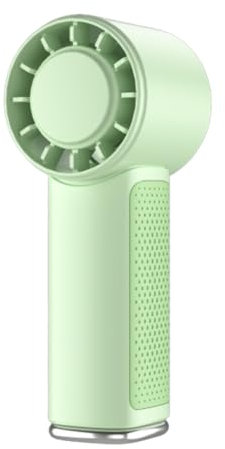 Pluuttiem Mini Ventilateur Portatif de Climatiseur, 2000 MAh Rechargeable par USB, Vert, A