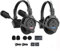 SYNCO XTALK X2 Wireless Intercom Headset System 2.4GHz Full Duplex Wireless Communication System 24H 350M for Film Production with Real-time Monitoring, Intercom Team Communication Headset (X2)