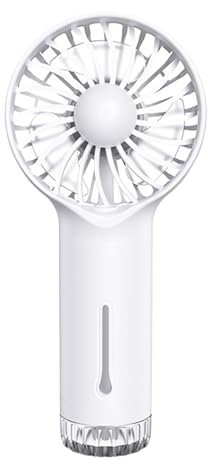 Ventilatore nebulizzatore portatile, nebulizzatore personale, 3 velocità, livelli di regolabili, design robusto e leggero, per viaggi, all'aperto, bambini, donne