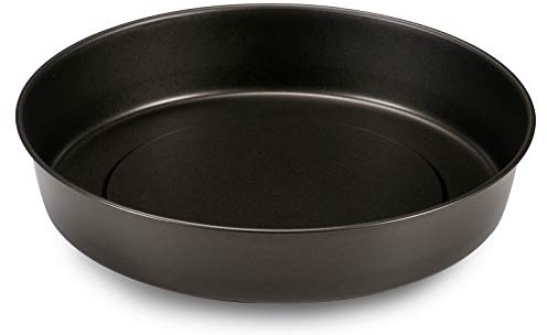 FORMEGOLOSE, Kuchenform glatt Ø 28 cm, Stahl mit Antihaftbeschichtung, schwarz