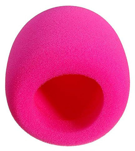 Tutoy Handheld Stage Microphone Windshield Sponge Foam Mic Cover -Pink