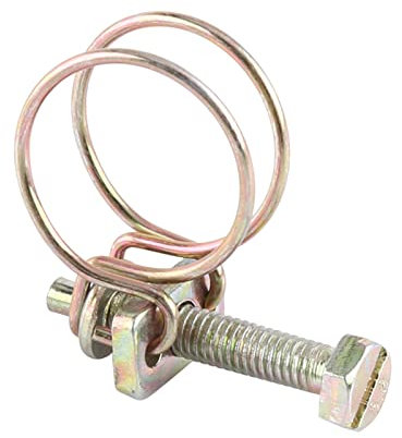 10 stücke Doppel Draht Schlauchschellen Rohr Clip Hoop Sanitär Fastener(25mm(21-25))