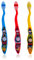 Thomas the Train & Friends Weiche Zahnbürsten, 3 Stück, Blau / Gelb / Rot