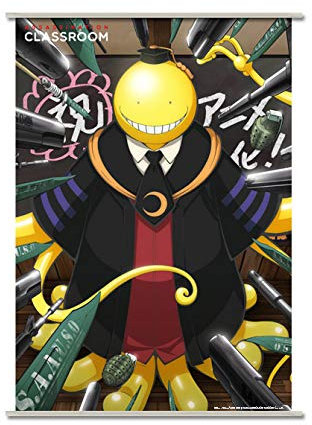 Assassination Classroom Koro Wallscroll * 90x60cm Wandbild auf Stoff, offiziell lizensiert