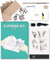 Flipbook Kit, Neeho Flipbook Kit mit Lichtblock zum Zeichnen und Nachzeichnen mit 300 Blatt Premium-vorgebohrtem Flipbook-Papier, LED Lightbox für die Herstellung von Animations-Flipbooks mit