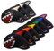 AIMSHARK Coloring Golf Eisen Abdeckungen/9-teiliges Set/Golf Schlägerhauben (schwarzes Set)