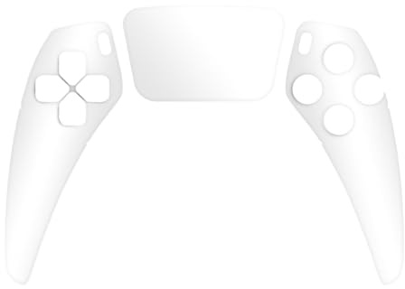 DeinDesign Skin kompatibel mit Sony PlayStation 5 Controller PS5 Folie Sticker einfarbig weiß Farbe