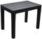 Möbelbörse Gartentisch Campingtisch Balkontisch Beistelltisch Gartenmöbel Terrasse Lounge Tisch - Wetterfest - Kunststoff - Anthrazit