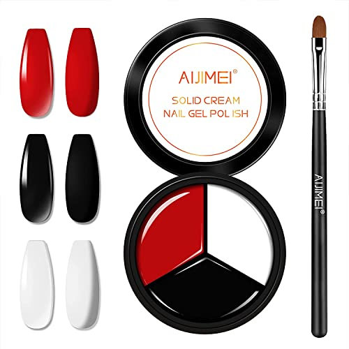 Solid Nail Polish Nail Polish Cream solid gel polish Solid Cream Gel Polish Cream Gel Polish Cream Gel Nail Polish Nail Painting Gel Soak Off