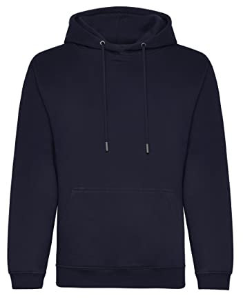 AWDis Just Hoods JH201 Unisex Organisch Kapuzenpullover - Französische Marine - S