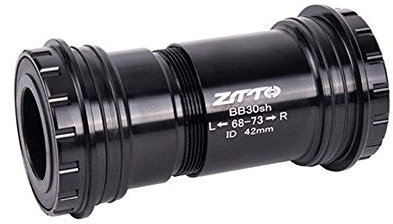 GSXLZ Adapter Fahrrad Press Fit Innenlager Axle Keramik Lager for Rennrad Teile 24mm Kurbeln Chainset Tretlager Fahrrad 557 (Color : BB30 24 BK Ceramic)