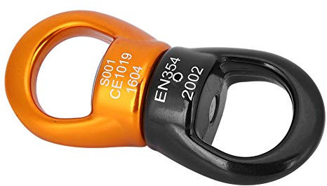 SPYMINNPOO Carabiner Swivel Aluminium Magnesium Alloy Clasp for Outdoor Climbing Swing Hanging Chair - Durable and Lightweight Carabiner